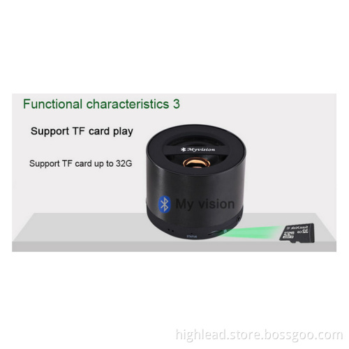 Promotional creative mini boom bluetooth speaker
